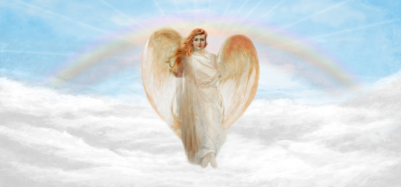 Angel Clouds Blue